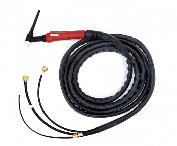 Горелка АВРОРА TIG 18 320A(100%) M12x1, 1/4G, 3/8G, 4m-вода (без управляющих разъемов)  12158