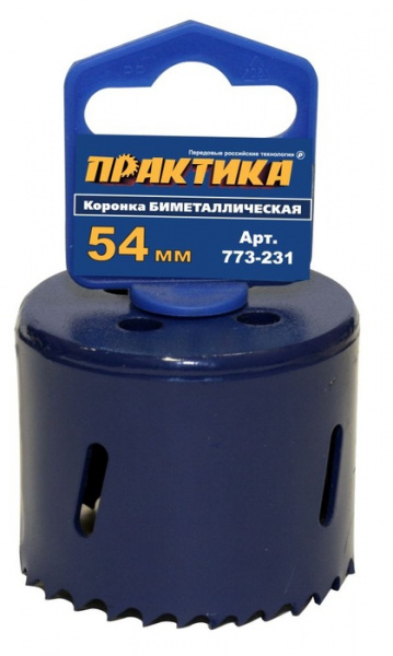 Коронка Практика биметаллич.54мм  773-231