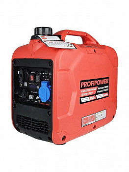 Электростанция бенз.инверт. Profipower P1400iS  1.2/1.4кBт, 220B, 50Гц, 12B, медная   G0008