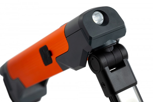 Фонарь складной аккум. MAXPILER MWL-08 (800-150 Лм, LED SMD+COB, 4 реж, 3-35ч, магнит, крючок)