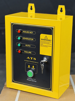 Блок автоматики Powerac ATS box 7,5 Diesel Optima (однофаз. для диз.генераторов Powerac (7,5кВт))