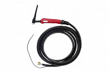 Горелка АВРОРА TIG 17F 140A(35%) M12x1, 8m гибкая (без управляющих разъёмов) 12141