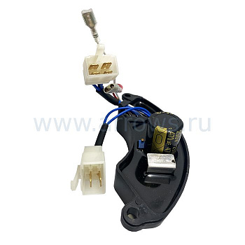 Блок AVR UNITED PARTS 5 кВт, 3Ф, полукруглый, провода 4+2+2