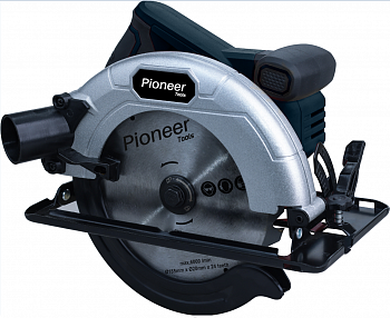 Пила дисковая Pioneer EDS-E1600-190-02 (1600Вт, 5500 об/мин, диск 190мм*20мм, глубина пропила 64мм) (4)