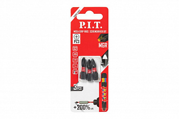 Бита ударная P.I.T. PZ3x25 мм 3 шт в уп.(ASDR02-25PZ3)
