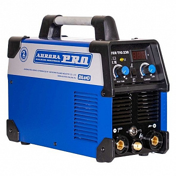 Сварочный аргонодуговой аппарат АВРОРА INTER TIG 230 Mosfet TIG/MMA 15-225/40-190А 34354
