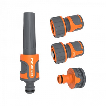 Набор для полива MAXPILER MHS-001 Premium (распылитель, 3х1/2" адаптеры)