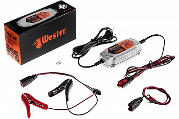 Зарядное устройство автоматическое WESTER CD-2000 (12В; 2А; до 60Ач, 35Вт)