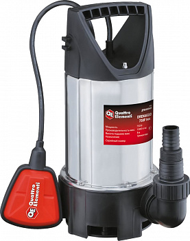 Насос дренажный QUATTRO ELEMENTI Drenaggio 750F Inox (12000л/ч 7,5м нерж.  770-728)