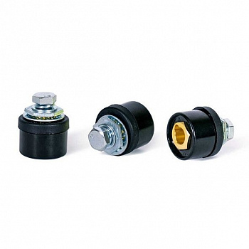 Разъём АВРОРА на корпус d38mm 35-50 MMQ (400A) 21mm мама 26544