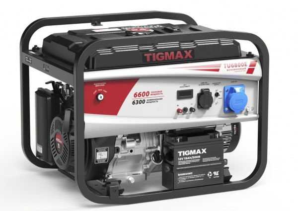 Электростанция бенз.TIGMAX  TU6800E