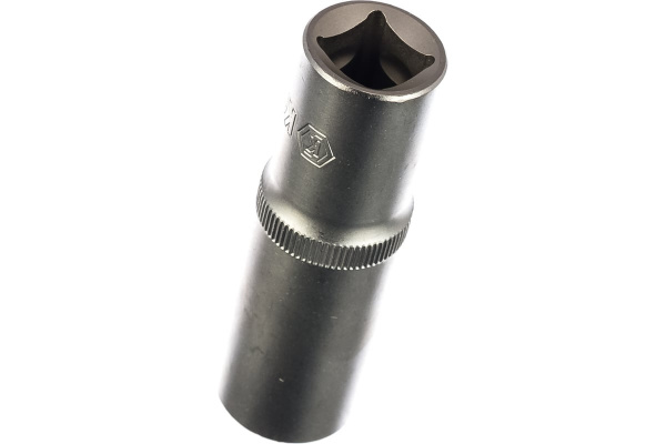 Головка торцевая глубокая универсальная КОБАЛЬТ 1/2", 16 мм, SPLINE Cr-V (1шт.) подвес 643-781