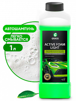 Средство для бесконт.мойки GraSS Бережная пена "Active Foam Light"  концентрат 1кг  132100  (12)