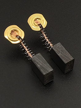 Щетка графитовая 589 MaxPiler CBS 5,5x8x11 (пружина-пятак (интерскол ДШ-10/320Э2)