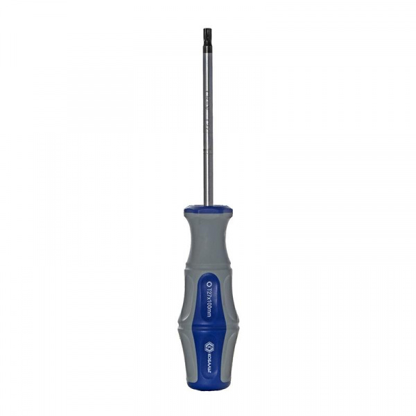 Отвертка Ultra Grip КОБАЛЬТ Torx Tamper-27 х 100 мм CR-V, двухкомпонентная рукоятка (1 шт.) 910-072