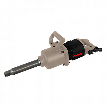Гайковерт ударный пневматический CROWN CT38142 (Квадрат 1″, 3100Нм, расход 1140 л/мин, раб. давление 6,3 бар, 19 кг. Картон)