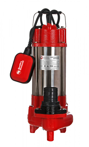 Насос фекальный QUATTRO ELEMENTISewage 800F Ci (800 Вт, 18000 л/ч, для грязной, напор 14м) 910-164