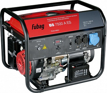 Электростанция бенз. Fubag BS 7500 A ES (7,0/7,3кВт,220В, бак25л, эл.стар.коннектор автоматики)  641031