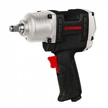 Гайковерт ударный пневматический CROWN CT38136 (Квадрат 1/2″,650Нм,расход 198 л/мин, макс. давление 8,3 бар, 2,7 кг. Картон)