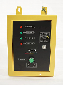 Блок автоматики Powerac ATS box 9 (ATS control box-8) (8 PIN, однофаз., для бенз.генераторов Powerac (5-9 кВт))