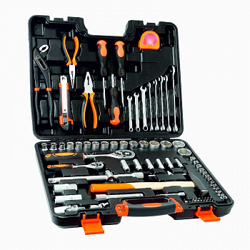 Набор инструментов MaxPiler MXT-83-SET (83 предмета, 1/2" и 1/4", CrV)