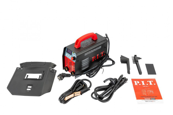 Сварочный инвертор P.I.T. PMI 180-C IGBT (180 А,ПВ-60,1,6-3.2 мм,4,8квт, от пониж нап. 190,гор старт