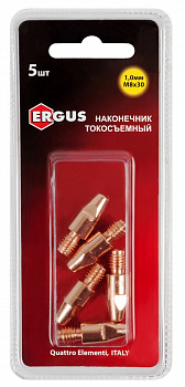 Наконечник токосъемный  QUATTRO ELEMENTI М8*30 1.6мм(5шт) д/полуавтомата 771-299