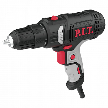 Шуруповерт P.I.T. PBM10-C3 (400Вт, 35Нм, рег.18+1, БЗП 10мм, 2ск, 0-550/1850об/мин)
