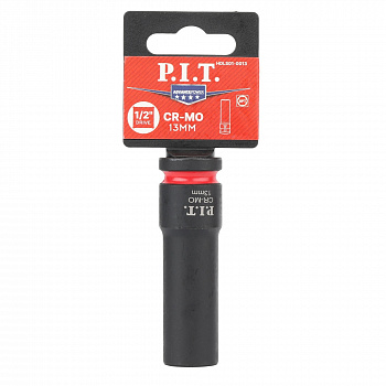 Головка торцевая ударная P.I.T. ADVANCE HDLS01-0013 (HEX 13мм, 1/2", макс. 90Нм, 24х38мм, 42CrMo)