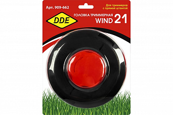 Головка тримм. DDE Wind 21 универсальная полуавтомат быстрая смена корда (крепление под гайку диска) 909-662