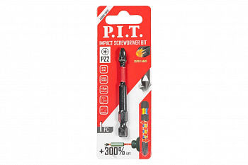 Бита ударная P.I.T. PZ2x70 мм 1 шт в уп.(ASDR01-70PZ2)