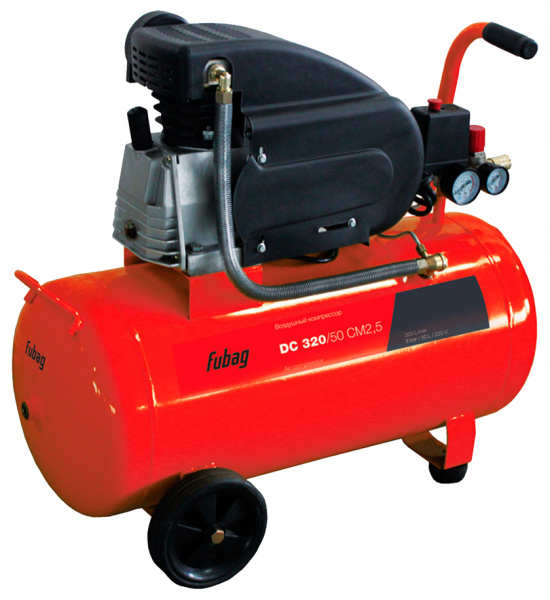 Компрессор Fubag DC320/50 CM2.5 (320л/мин, 50л, 8бар, 1,8кВт) 614319547