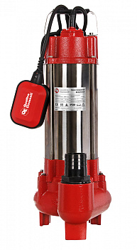 Насос фекальный QUATTRO ELEMENTI Sewage 1700F Ci-Cut (1700 Вт, 28000 л/ч, грязевой, 16 м, 21 кг, чуг