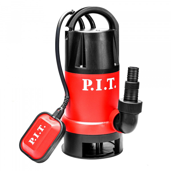 Насос дренажный P.I.T. PSW1100-W (1100Вт, гряз вода, напор 12м, производ 300л/мин, корпус ударпласти