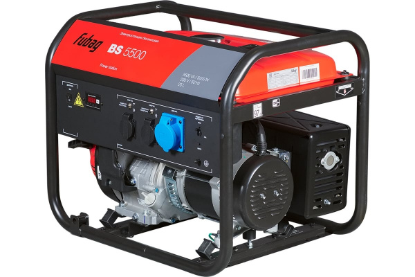 Электростанция бенз. Fubag BS 5500 (5,0/5,5 кВт, 220В, бак 25л) 646278