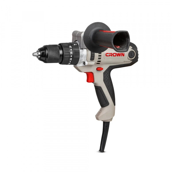 Дрель ударная CROWN CT10152F (420Вт 13мм)