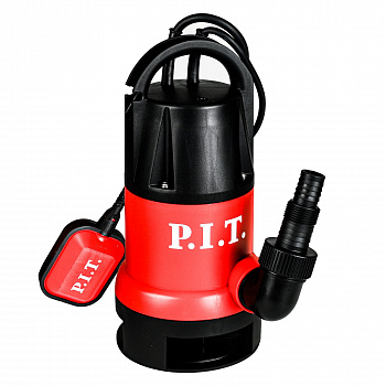 Насос дренажный P.I.T. PSW400-W (400Вт, гряз вода, напор 7м, производ 133л/мин, корпус удар пластик)