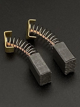 Щетка графитовая 498 MaxPiler CBSE 6x9x12 (пружина,пятак-уши, проточка 2 (Калибр МШУ 115/500))
