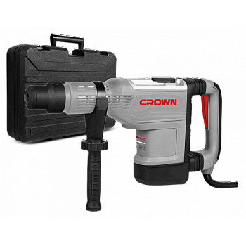 Перфоратор CROWN CT18189 BMC (SDS-MAX, 1500Вт, 15Дж, 1380-2760 уд/мин, кейс)