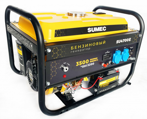 Электростанция бенз.SUMEC SU4700E (3,2/3,5кВт) электростартер