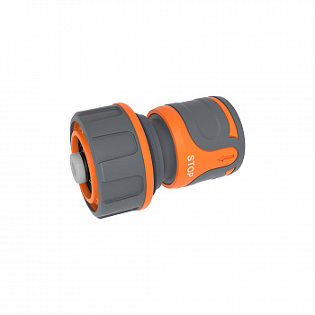 Коннектор для шлангов с аквастопом MAXPILER MHC-011S Comfort (3/4")